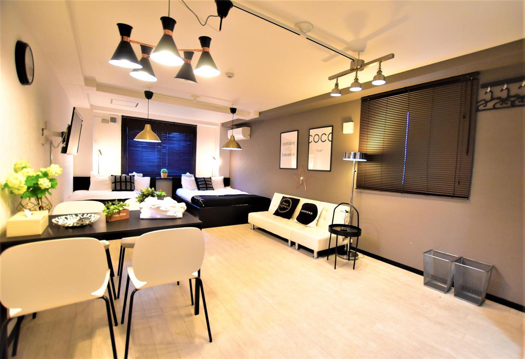 Апартаменты Kuromon28-Near Kuromon Market,Nihonbashi Station Осака Экстерьер фото