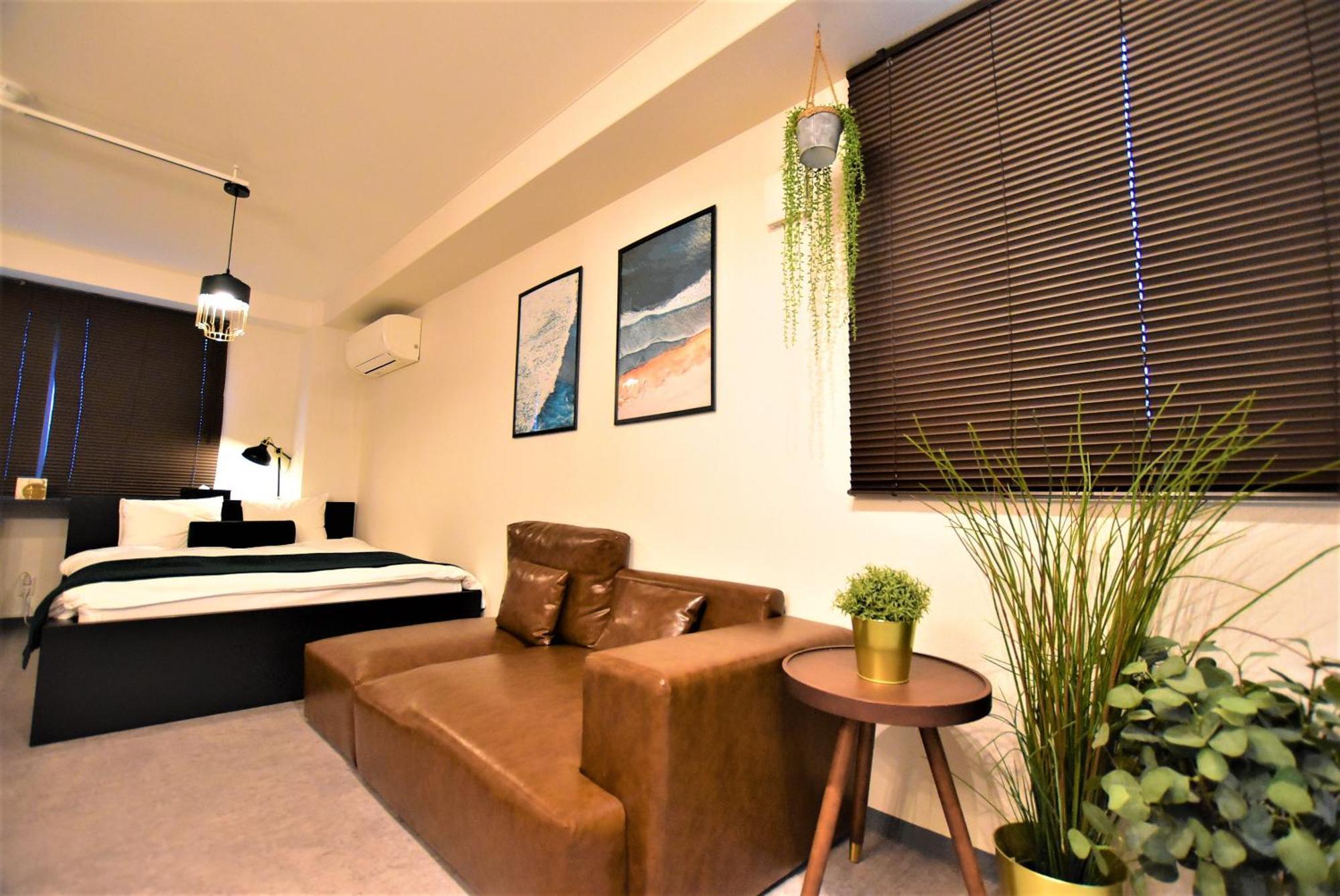 Апартаменты Kuromon28-Near Kuromon Market,Nihonbashi Station Осака Экстерьер фото